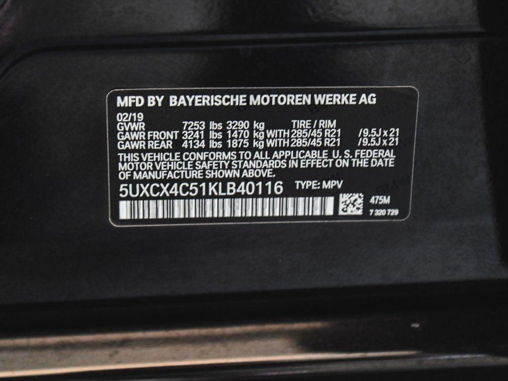 used 2019 BMW X7 car, priced at $28,390