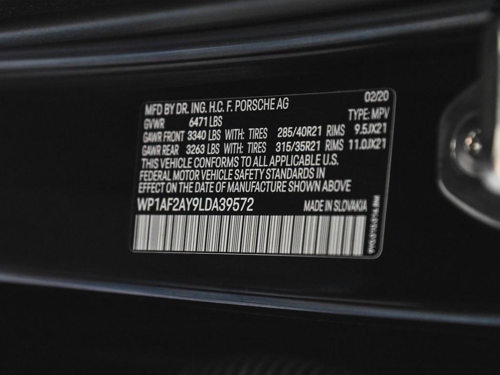 used 2020 Porsche Cayenne car, priced at $62,995