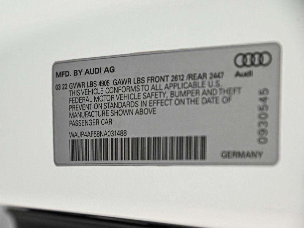 used 2022 Audi S5 car, priced at $36,590