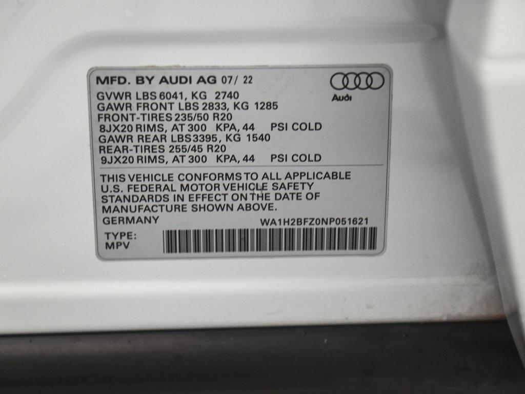 used 2022 Audi Q4 e-tron car, priced at $22,495