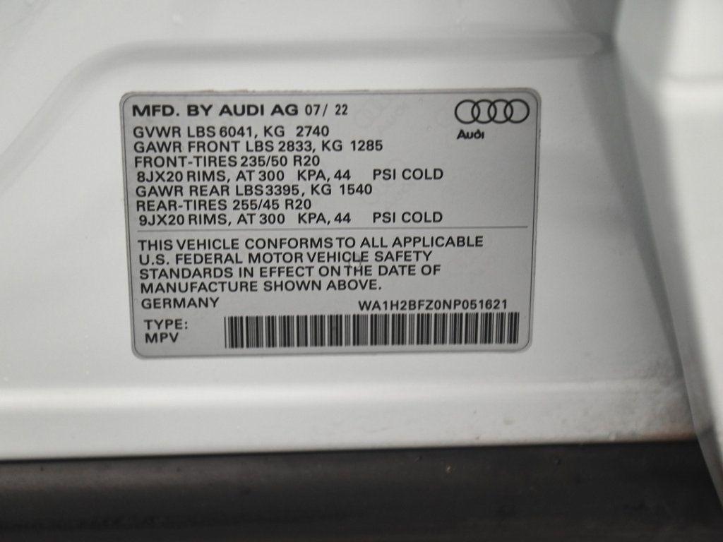 used 2022 Audi Q4 e-tron car, priced at $22,995