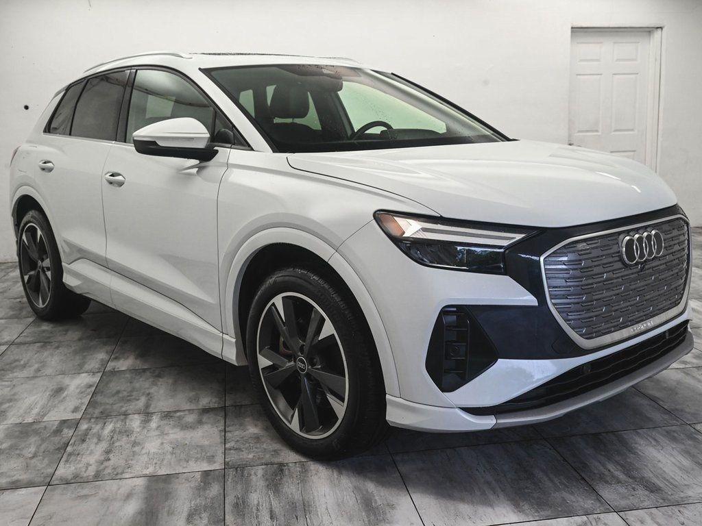 used 2022 Audi Q4 e-tron car, priced at $22,995