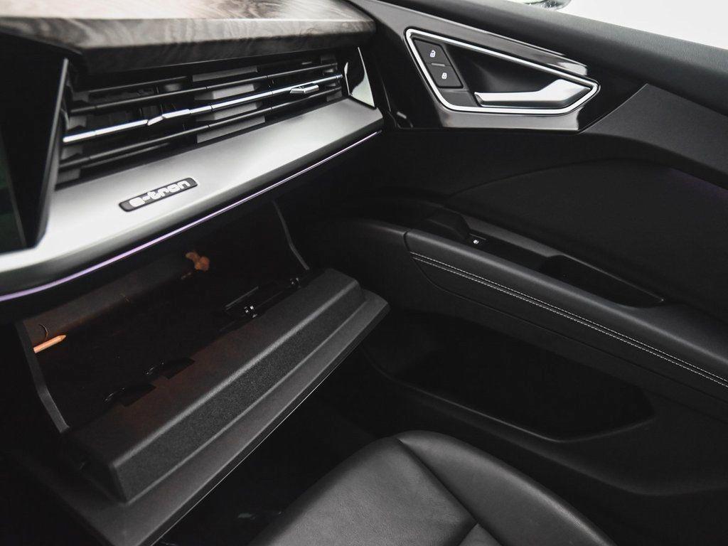 used 2022 Audi Q4 e-tron car, priced at $22,995