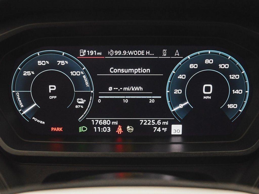 used 2022 Audi Q4 e-tron car, priced at $22,995