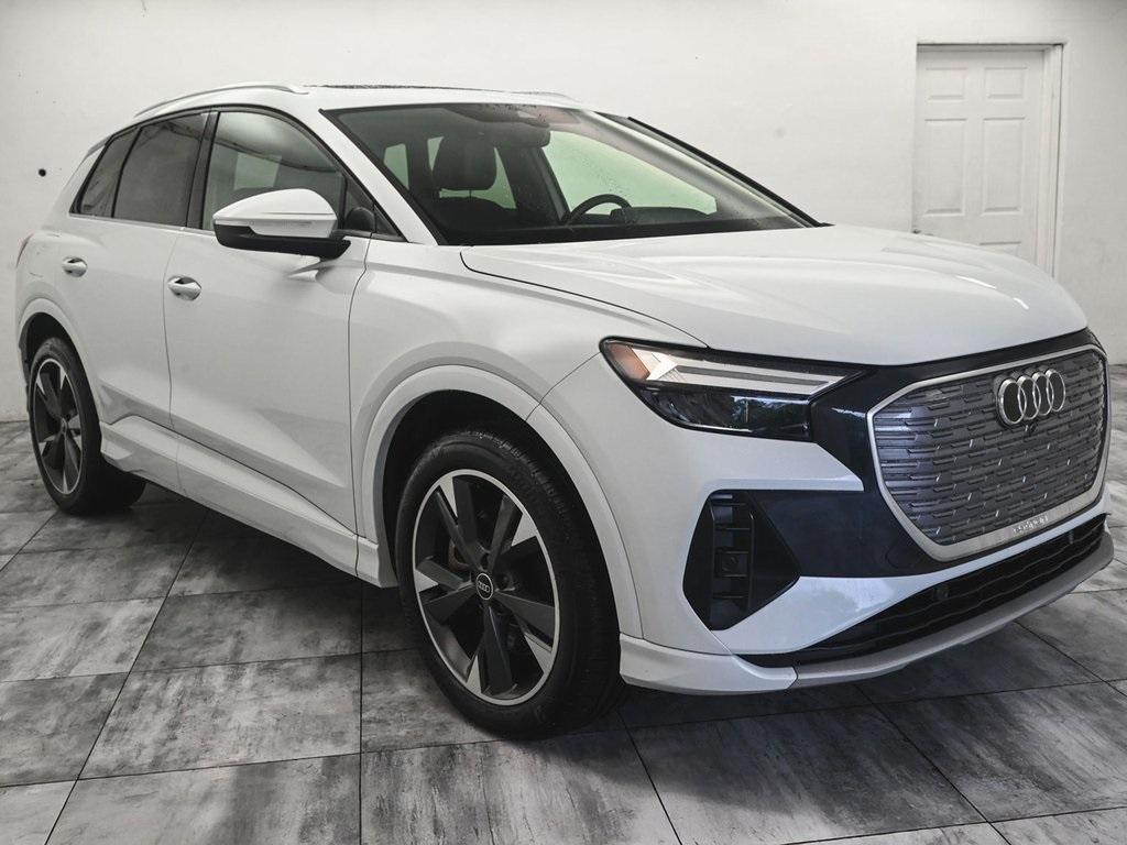used 2022 Audi Q4 e-tron car, priced at $22,495