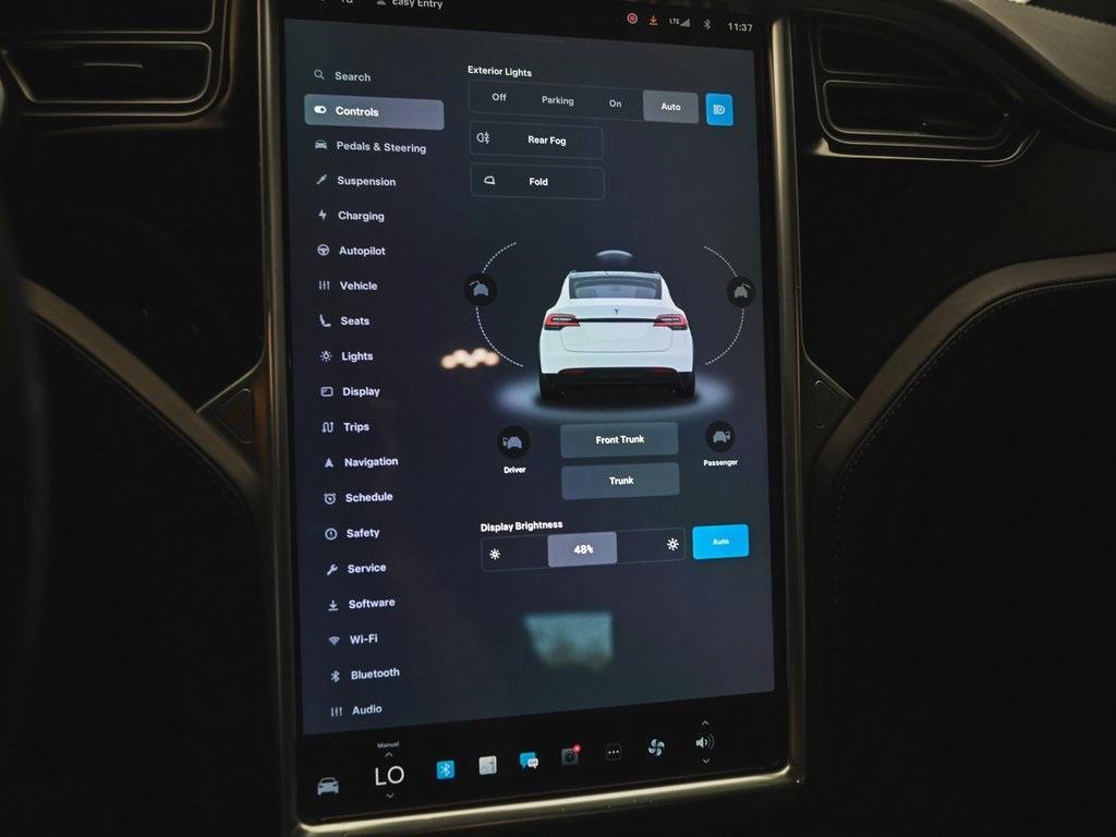 used 2017 Tesla Model X car, priced at $18,995