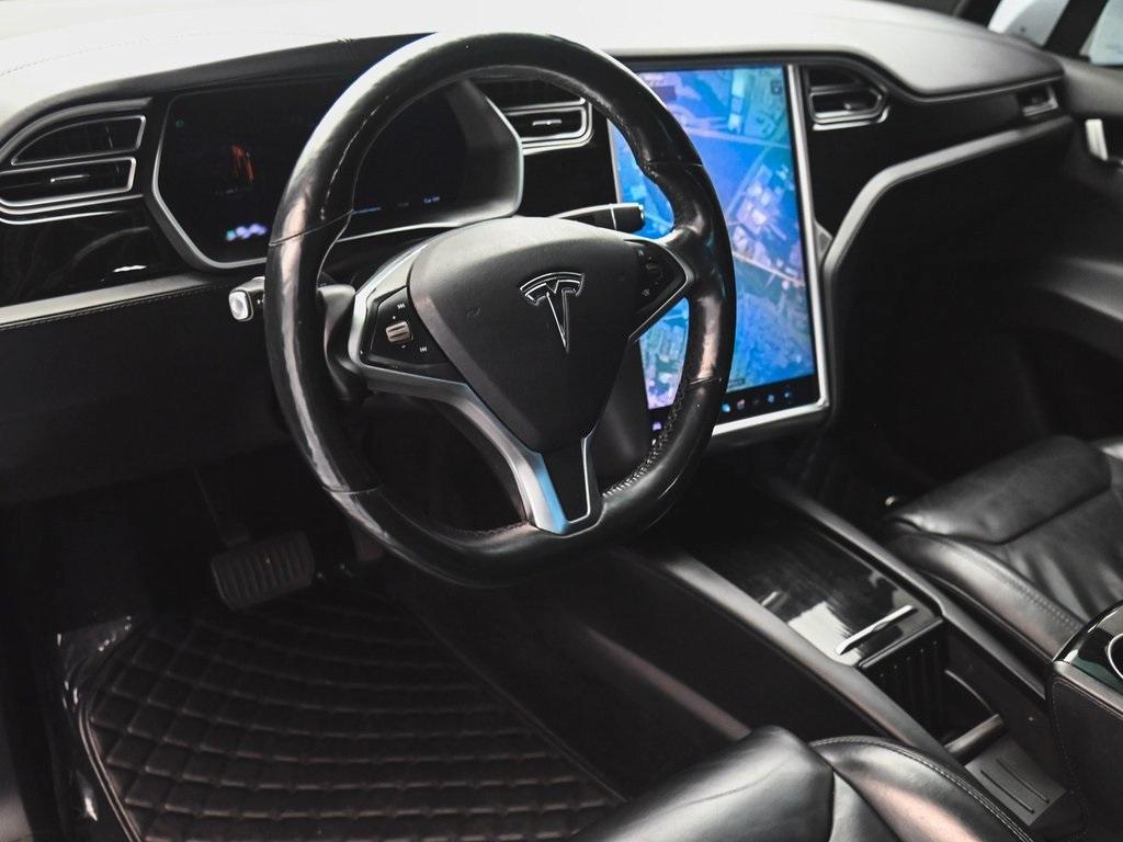 used 2017 Tesla Model X car, priced at $18,995