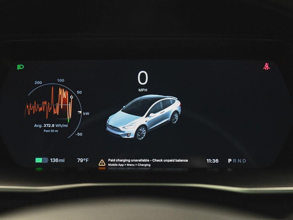 used 2017 Tesla Model X car, priced at $18,995