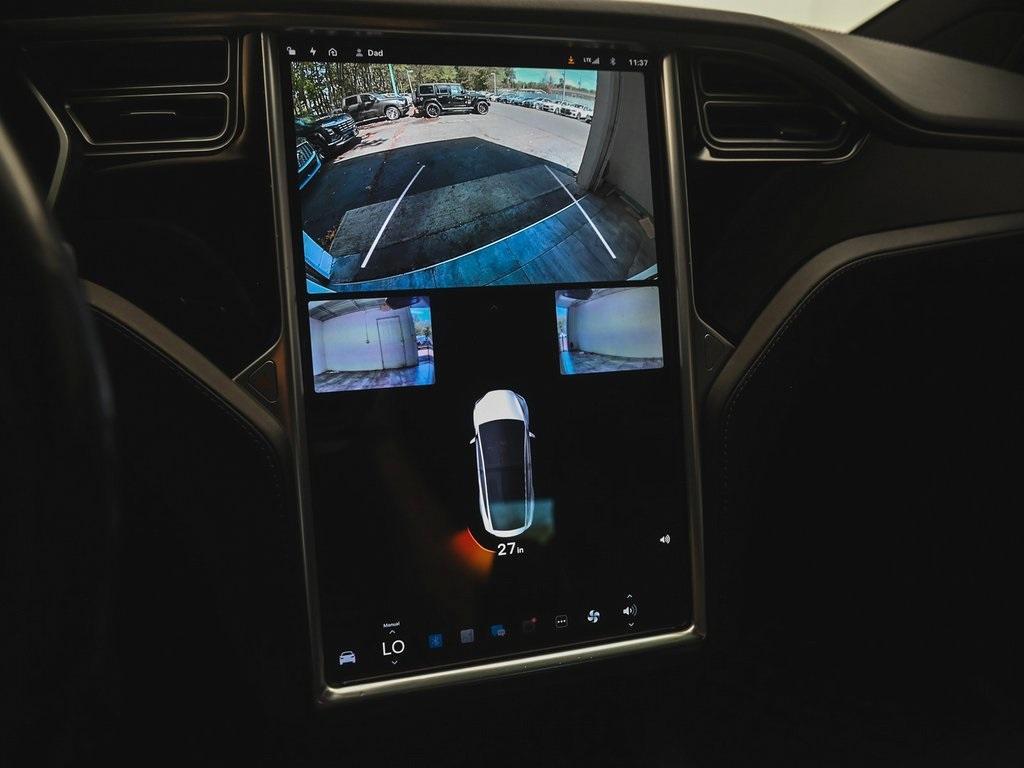 used 2017 Tesla Model X car, priced at $18,995