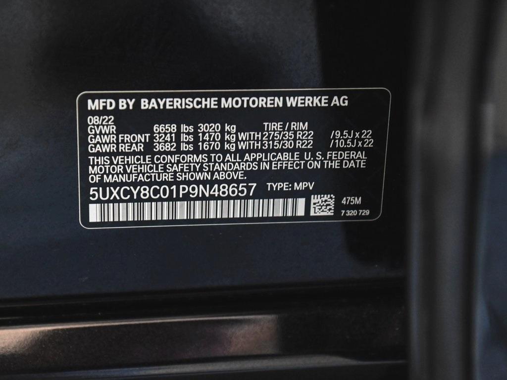 used 2023 BMW X6 car, priced at $60,990