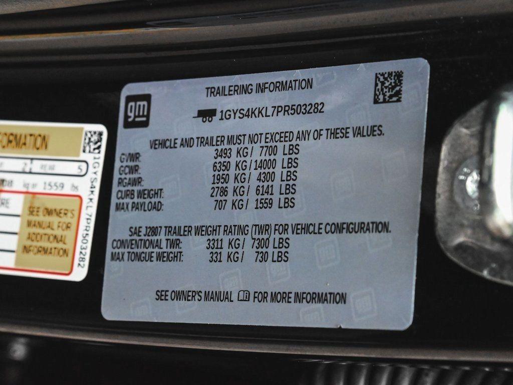 used 2023 Cadillac Escalade ESV car, priced at $62,590