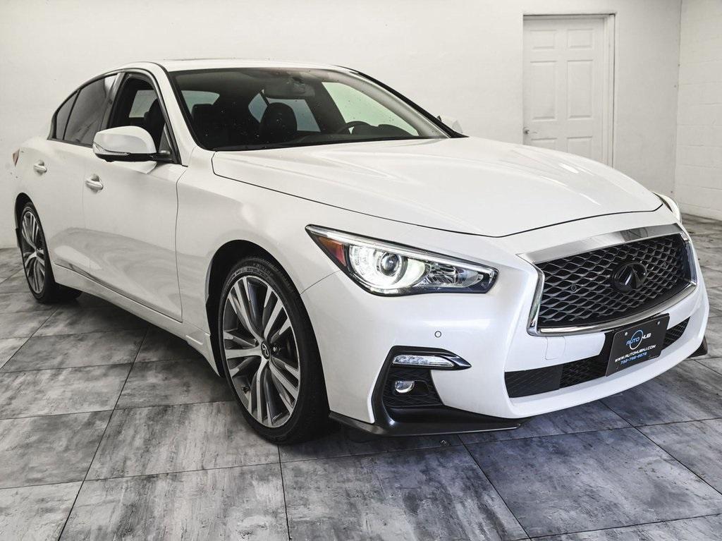 used 2022 INFINITI Q50 car, priced at $31,590