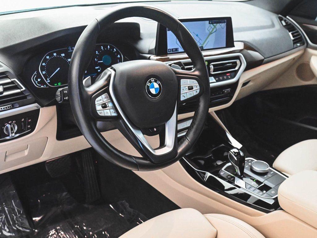used 2022 BMW X3 car, priced at $23,595