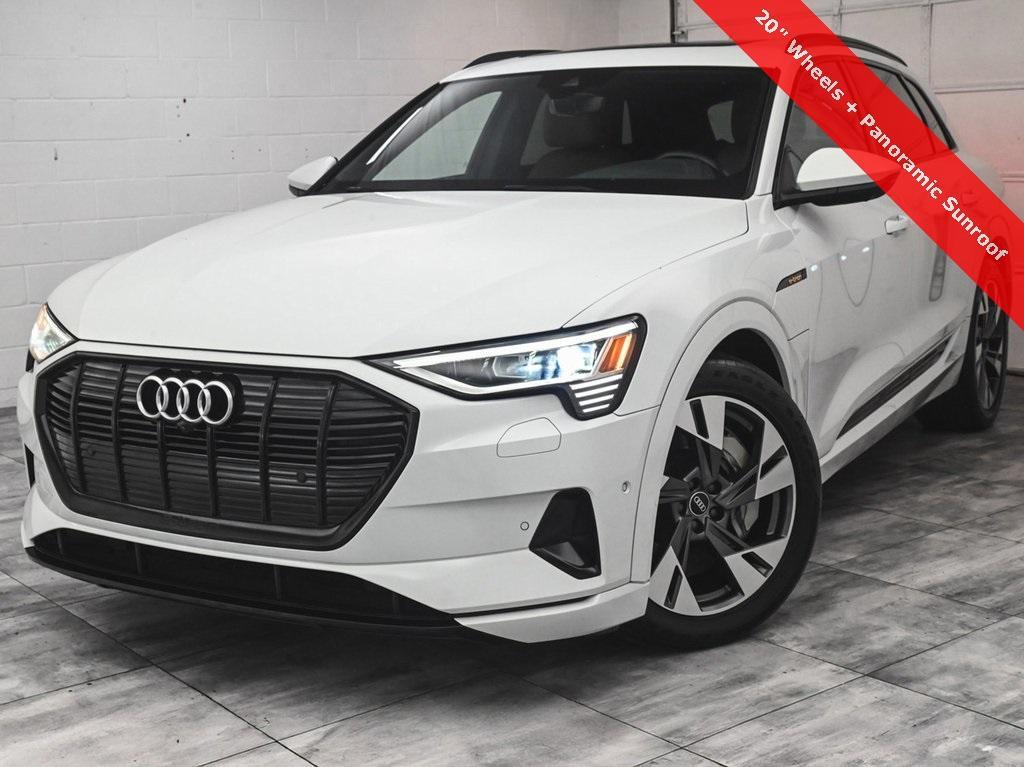 used 2021 Audi e-tron car, priced at $19,995