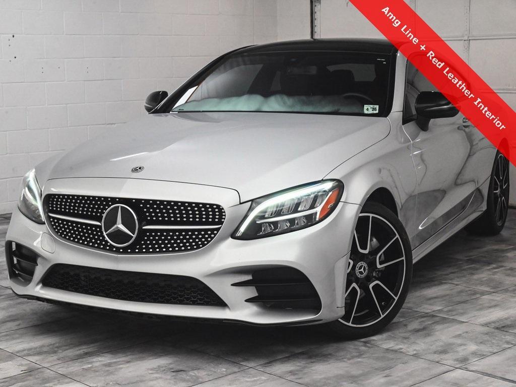 used 2021 Mercedes-Benz C-Class car, priced at $31,895