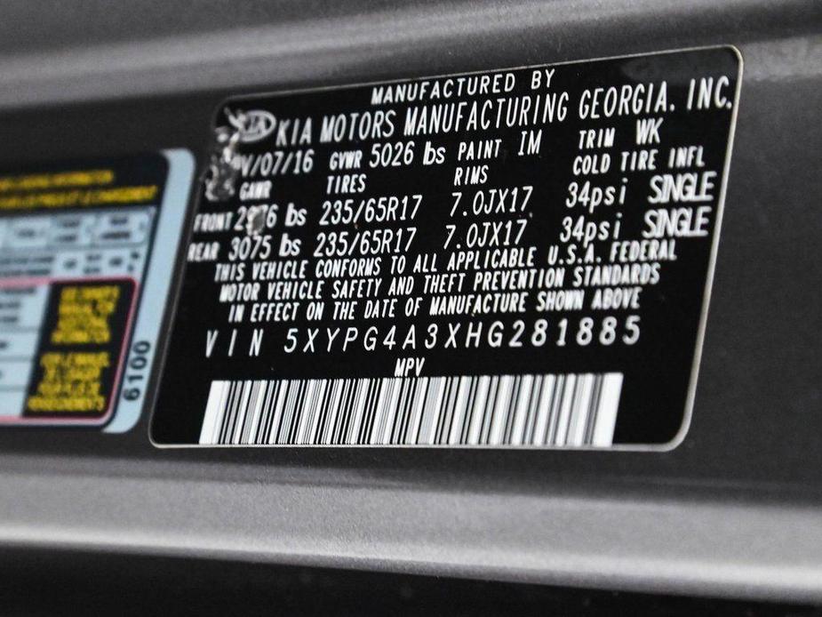 used 2017 Kia Sorento car, priced at $13,990