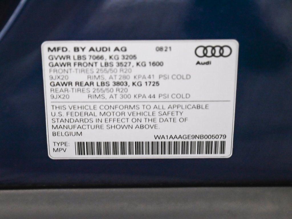 used 2022 Audi e-tron car, priced at $25,990