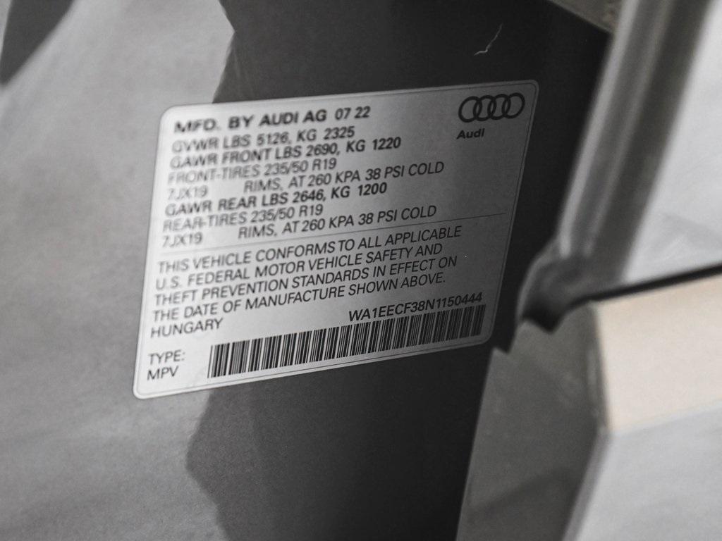 used 2022 Audi Q3 car, priced at $23,790