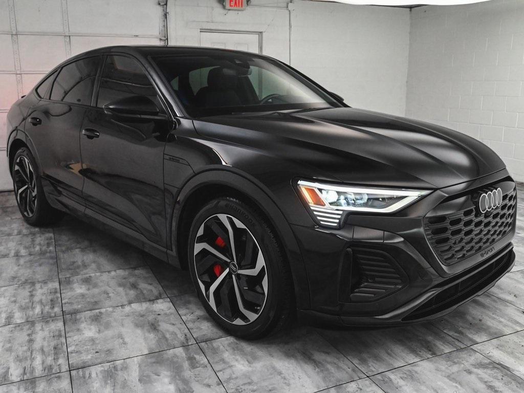 used 2024 Audi Q8 e-tron car, priced at $40,590