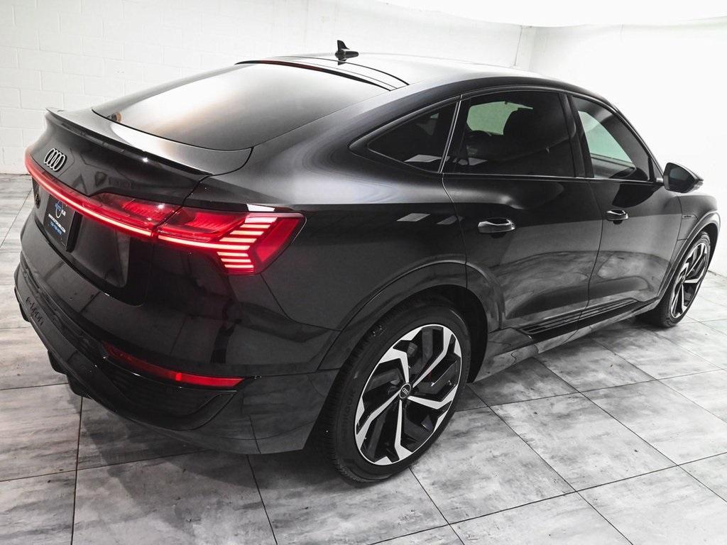 used 2024 Audi Q8 e-tron car, priced at $40,590