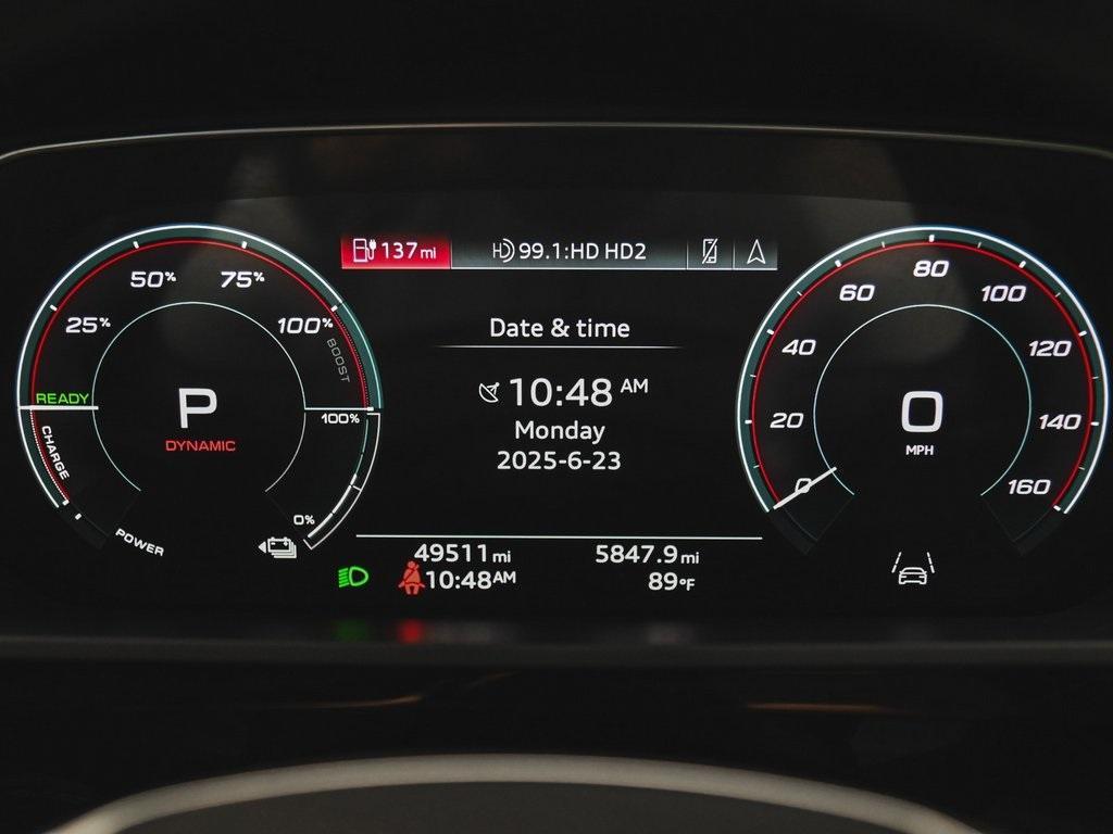 used 2024 Audi Q8 e-tron car, priced at $40,590