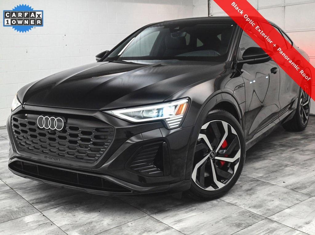 used 2024 Audi Q8 e-tron car, priced at $40,590