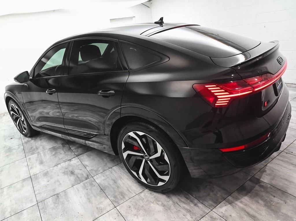 used 2024 Audi Q8 e-tron car, priced at $40,590