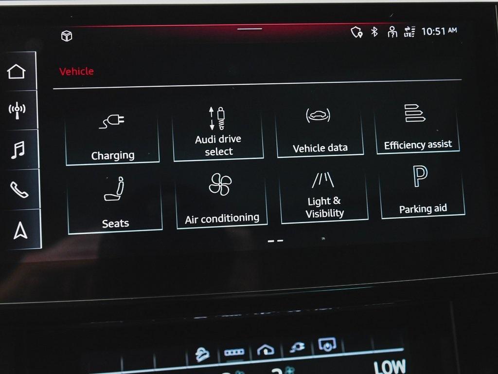 used 2024 Audi Q8 e-tron car, priced at $40,590
