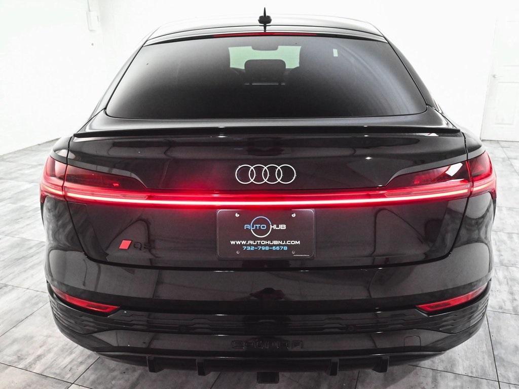 used 2024 Audi Q8 e-tron car, priced at $40,590