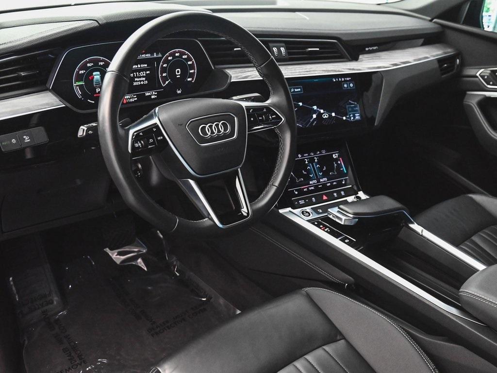 used 2024 Audi Q8 e-tron car, priced at $40,590