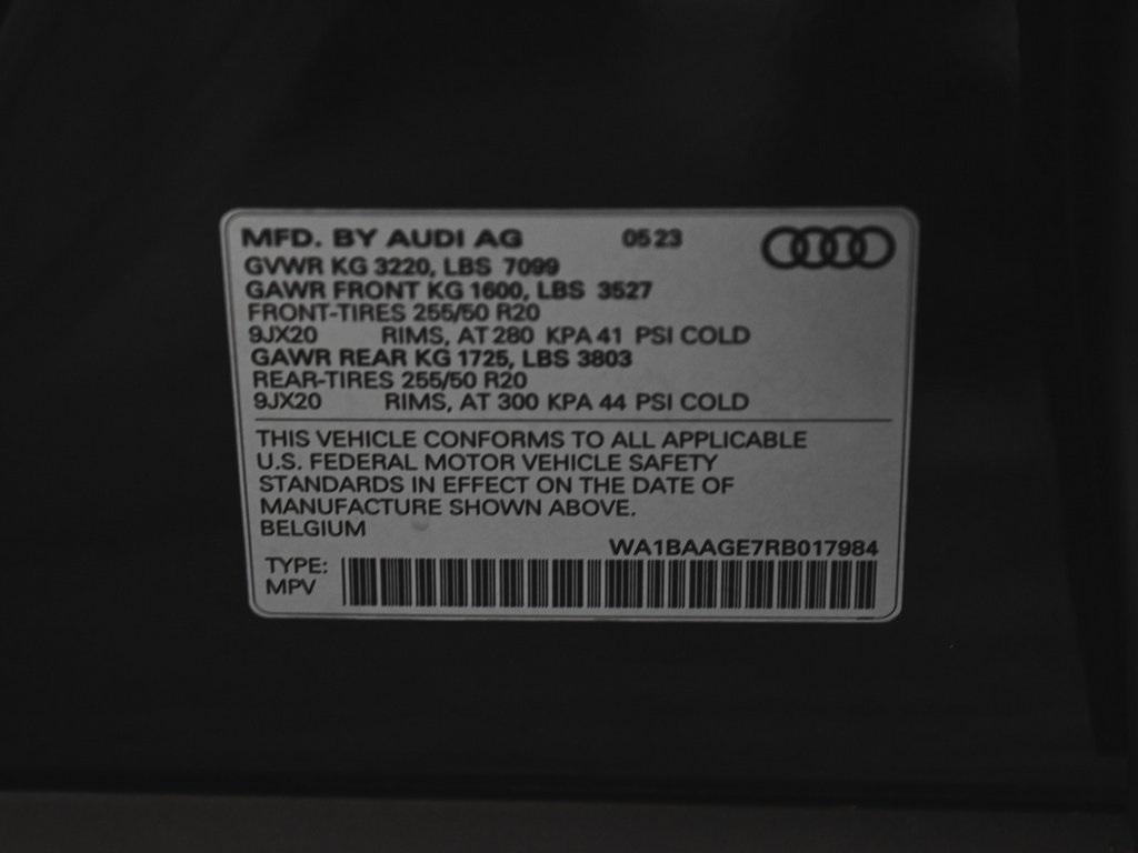 used 2024 Audi Q8 e-tron car, priced at $40,590