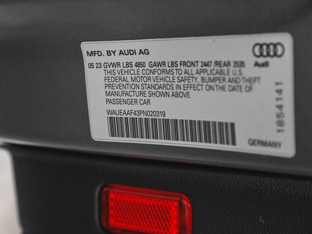 used 2023 Audi A4 car, priced at $24,995