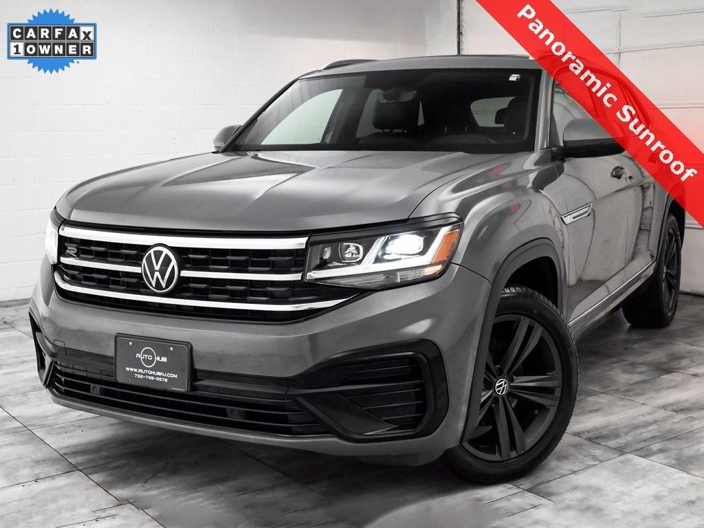 used 2021 Volkswagen Atlas Cross Sport car, priced at $25,990