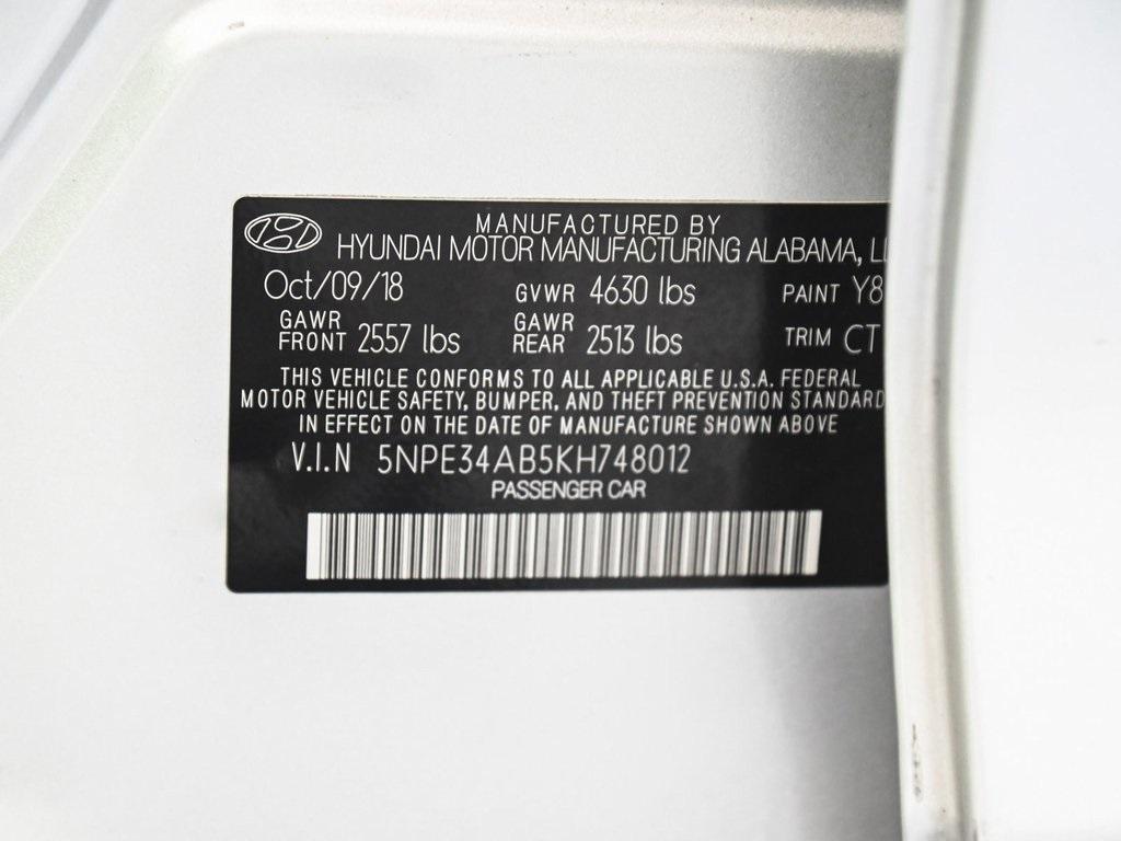 used 2019 Hyundai Sonata car, priced at $14,990