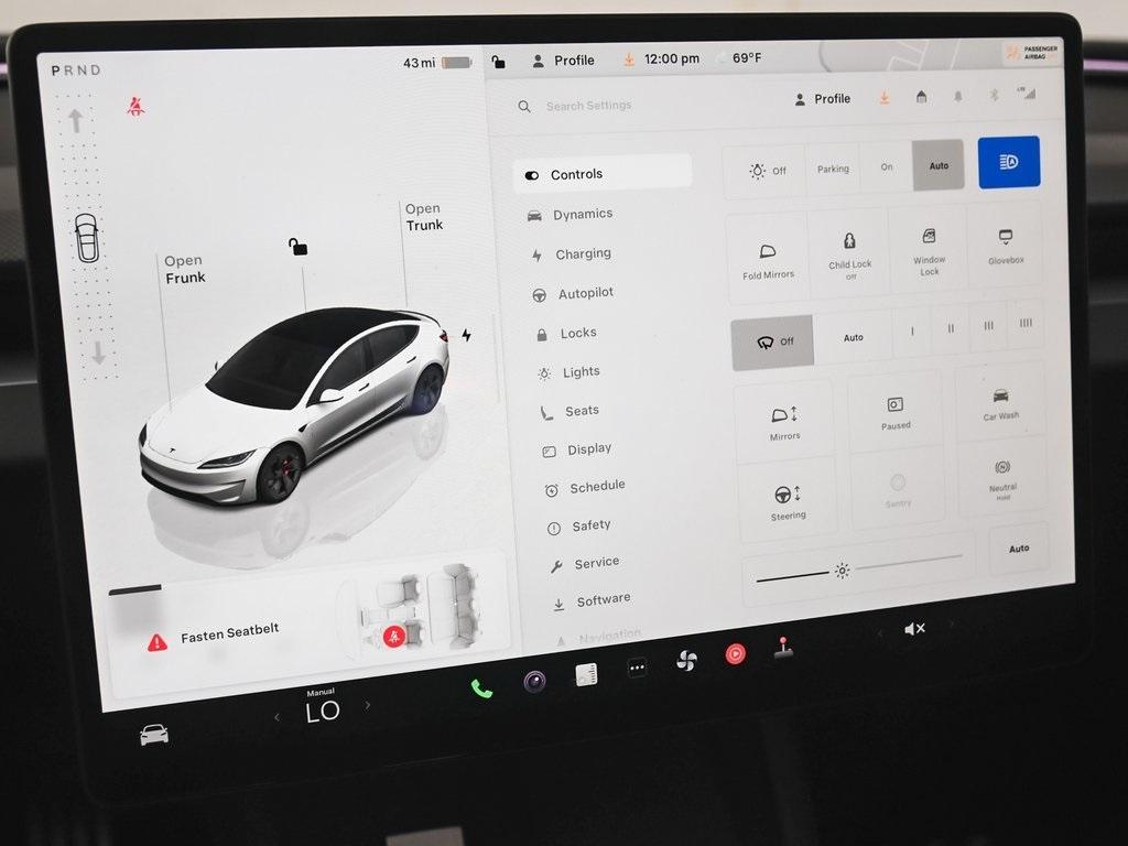 used 2024 Tesla Model 3 car, priced at $41,590