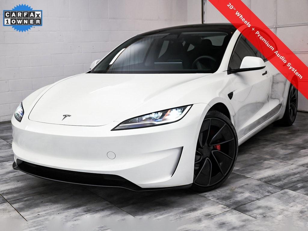 used 2024 Tesla Model 3 car, priced at $41,990