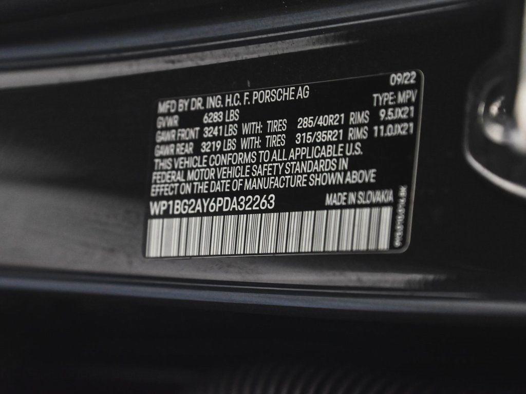 used 2023 Porsche Cayenne car, priced at $75,595