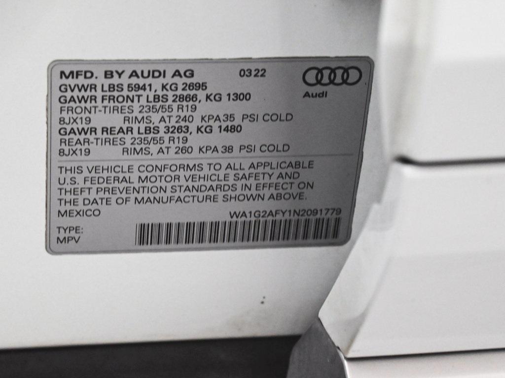 used 2022 Audi Q5 e car, priced at $21,595