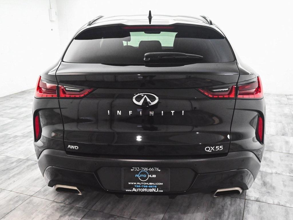 used 2025 INFINITI QX55 car, priced at $36,995