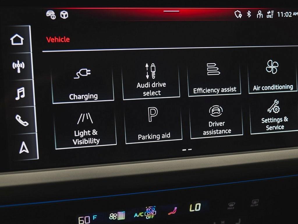 used 2025 Audi Q4 e-tron car, priced at $36,595
