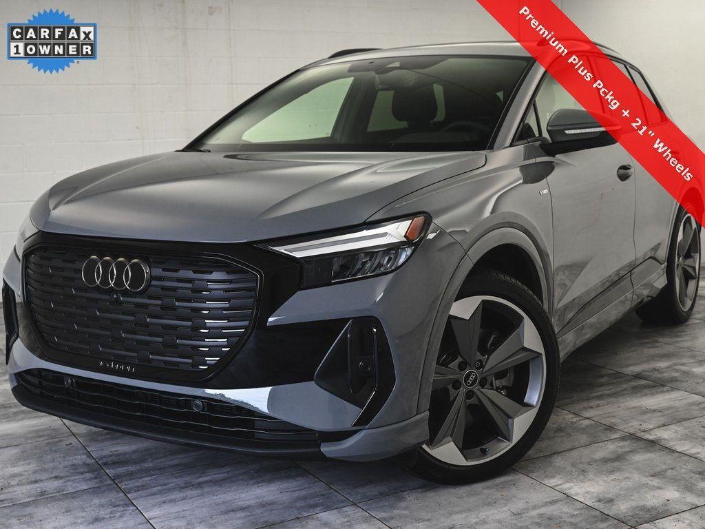 used 2025 Audi Q4 e-tron car, priced at $35,995