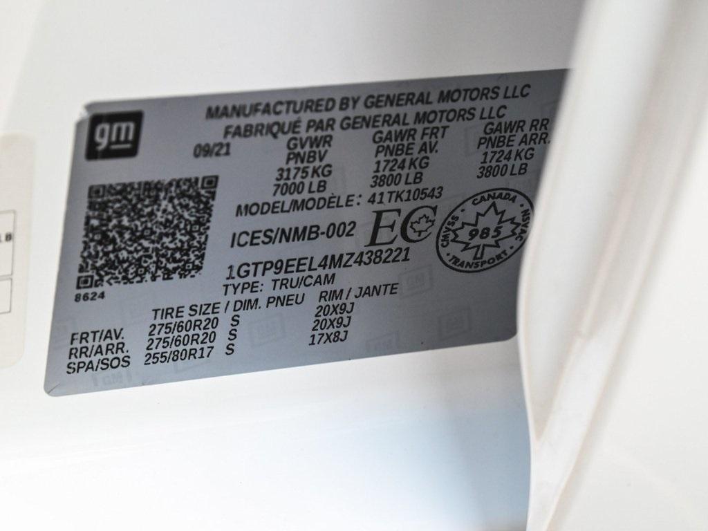 used 2021 GMC Sierra 1500 car, priced at $40,595