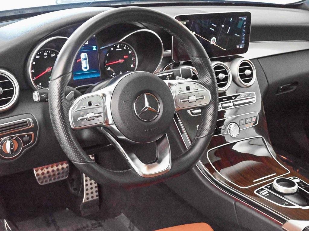 used 2019 Mercedes-Benz C-Class car, priced at $21,990