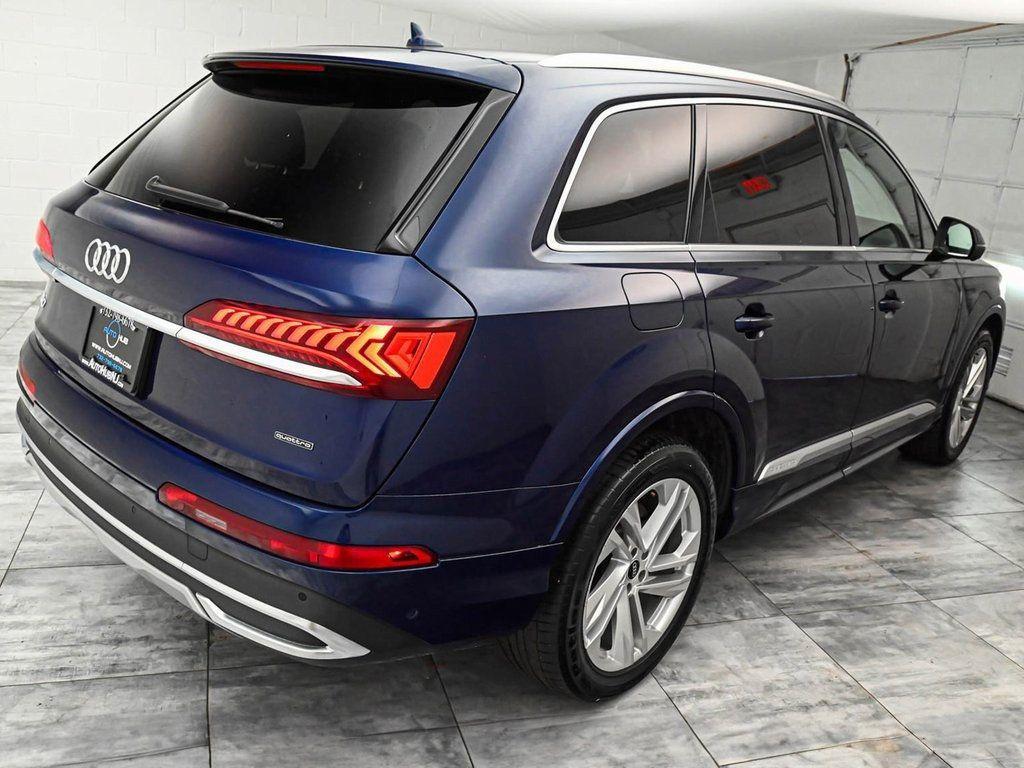 used 2021 Audi Q7 car, priced at $27,990