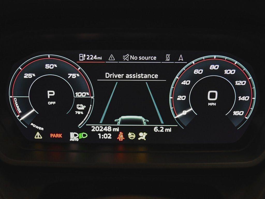 used 2023 Audi Q4 e-tron car, priced at $21,995