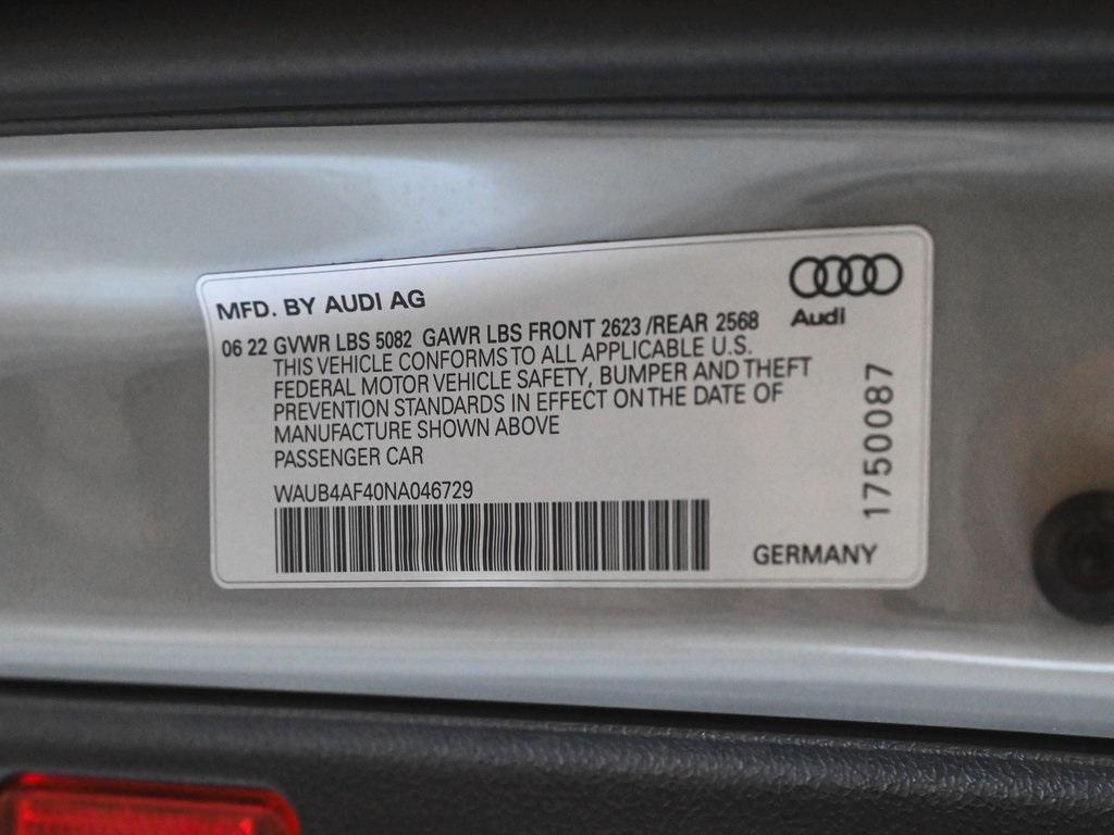 used 2022 Audi S4 car, priced at $39,795