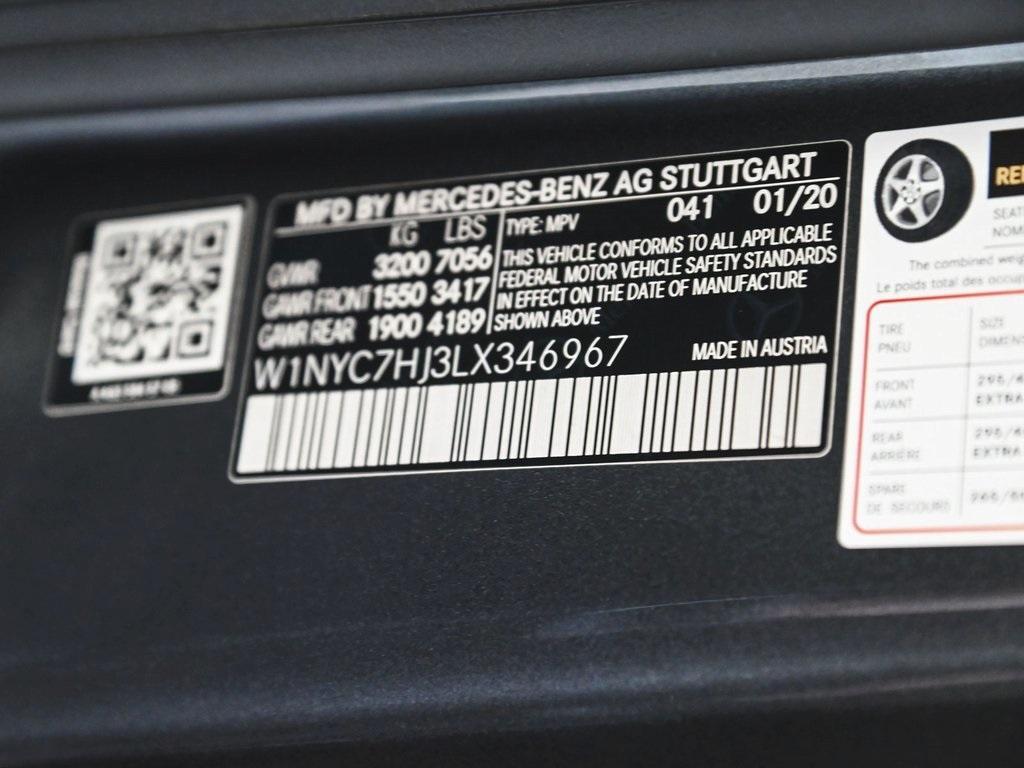 used 2020 Mercedes-Benz AMG G 63 car, priced at $122,990