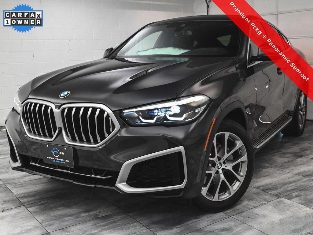 used 2022 BMW X6 car, priced at $49,590