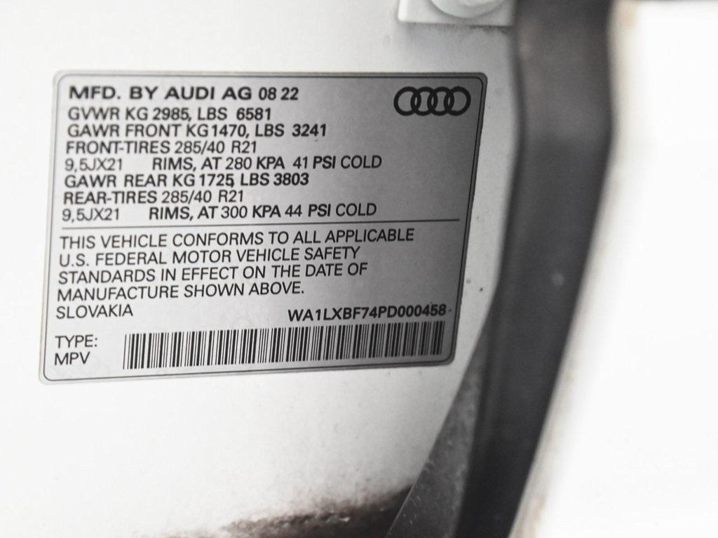 used 2023 Audi Q7 car, priced at $34,895