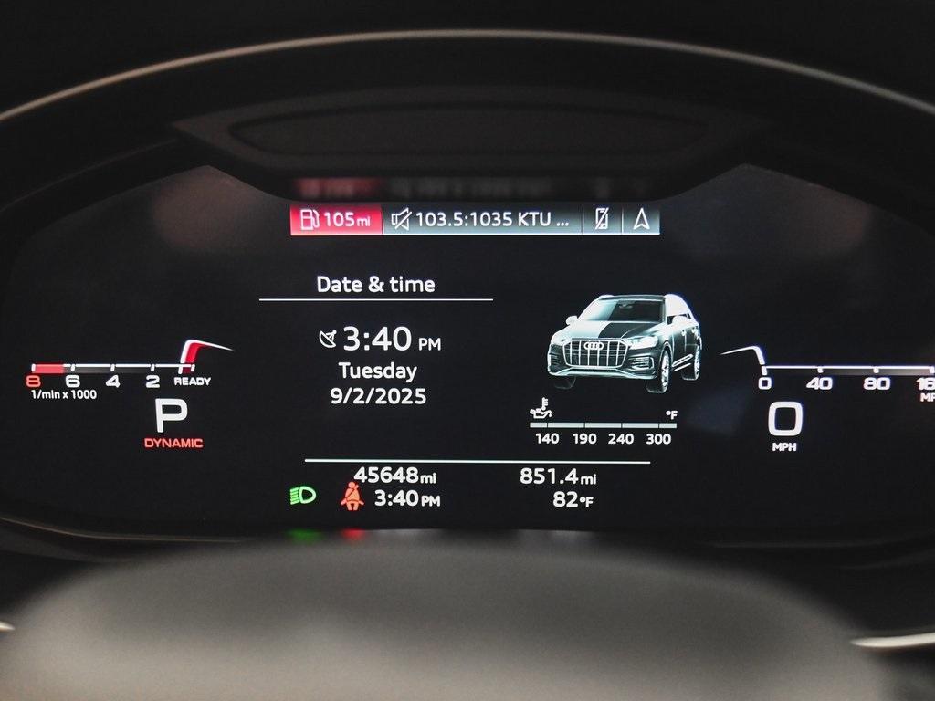 used 2023 Audi Q7 car, priced at $34,895